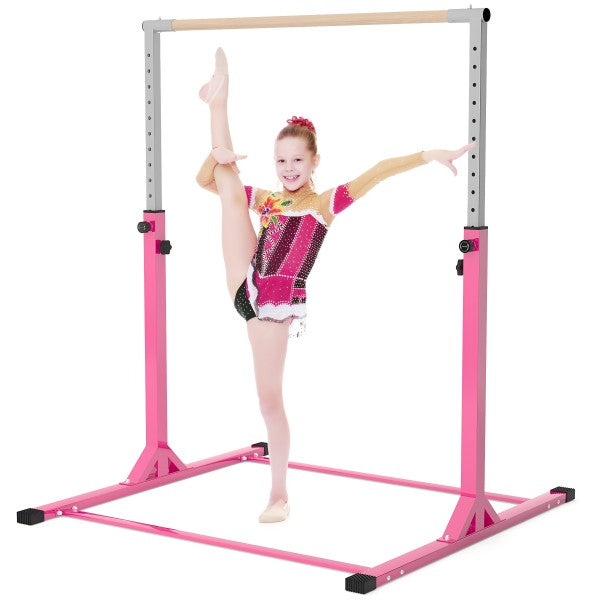 Zenova Gymnastics Bar Pink for Kids